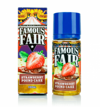 Famous Fair Strawberry Pound Cake 100 мл (3 мг)