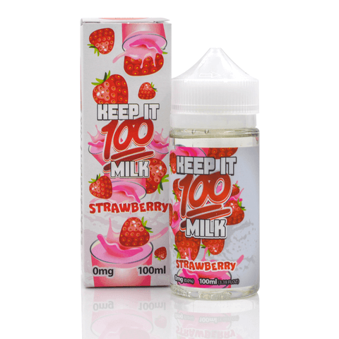 Keep It 100 Strawberry Milk 100 мл (3мг)